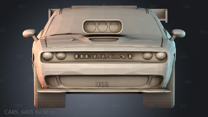 CARS_6601 stl model for CNC