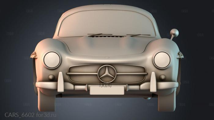 CARS_6602 stl model for CNC