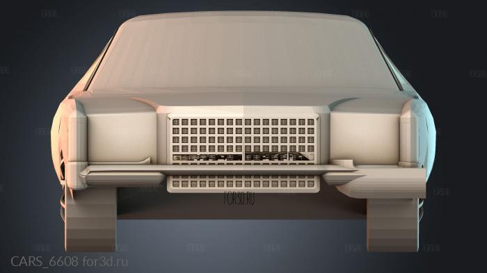 CARS_6608 stl model for CNC