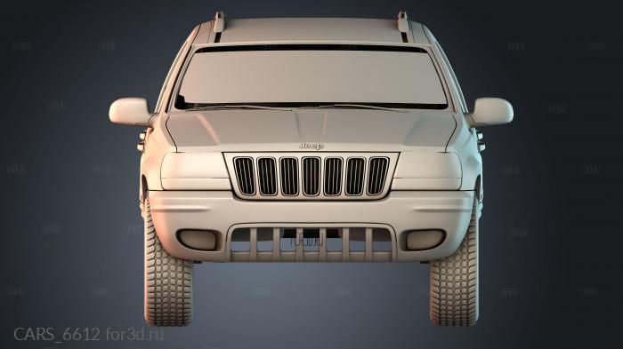 CARS_6612 stl model for CNC