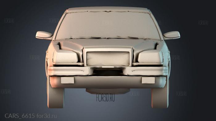CARS_6615 stl model for CNC