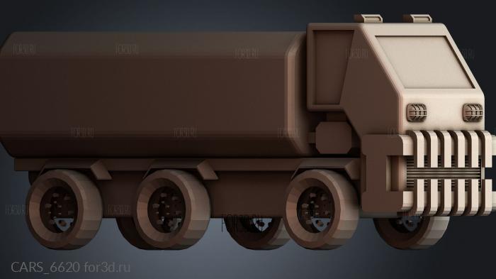 CARS_6620 stl model for CNC