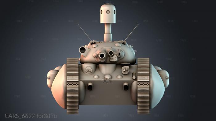 CARS_6622 stl model for CNC