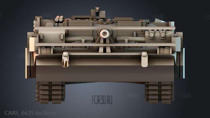CARS_6625 stl model for CNC