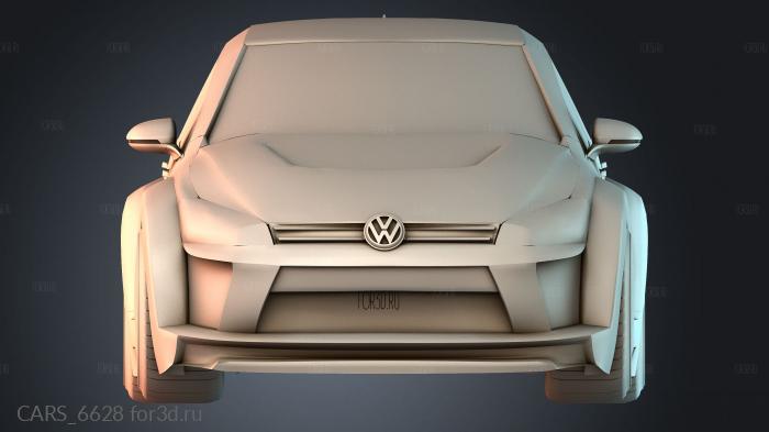 CARS_6628 stl model for CNC