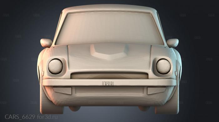 CARS_6629 stl model for CNC