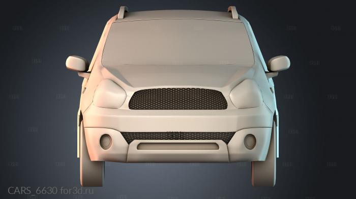 CARS_6630 stl model for CNC