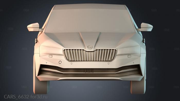 CARS_6632 stl model for CNC