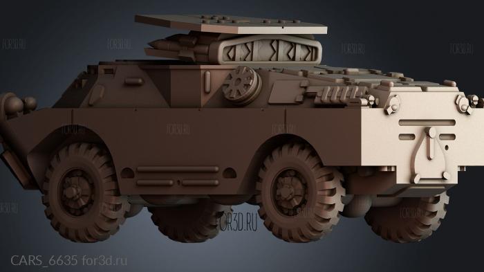 CARS_6635 stl model for CNC