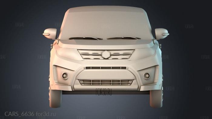 CARS_6636 stl model for CNC