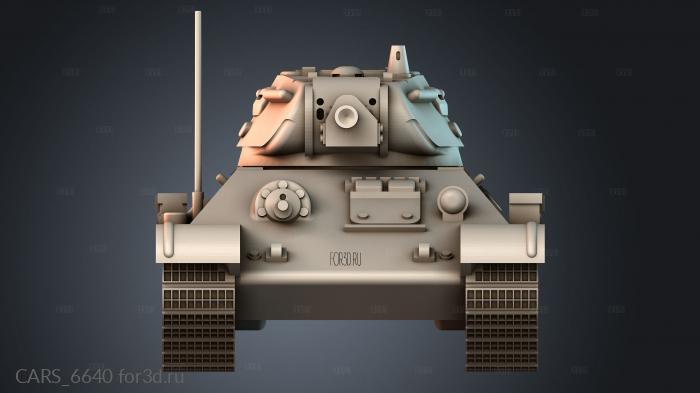 CARS_6640 stl model for CNC