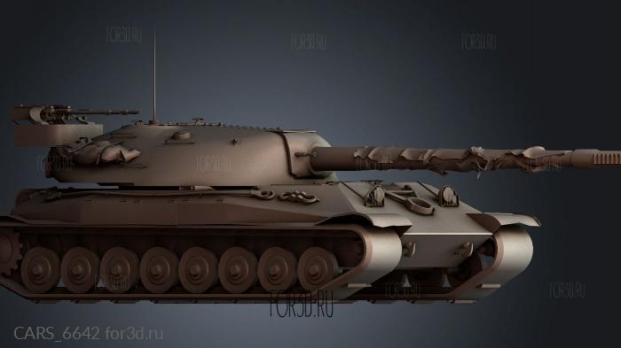 CARS_6642 stl model for CNC