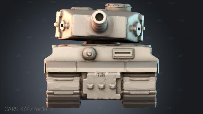 CARS_6647 stl model for CNC