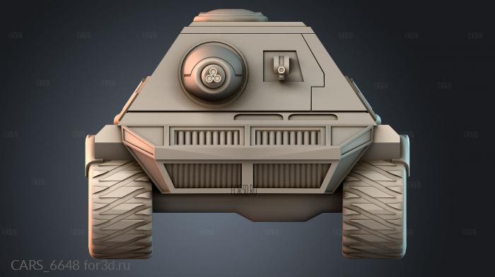 CARS_6648 stl model for CNC