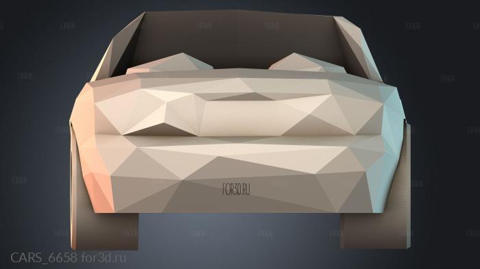 CARS_6658 stl model for CNC