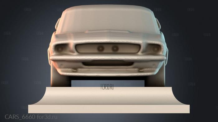 CARS_6660 stl model for CNC