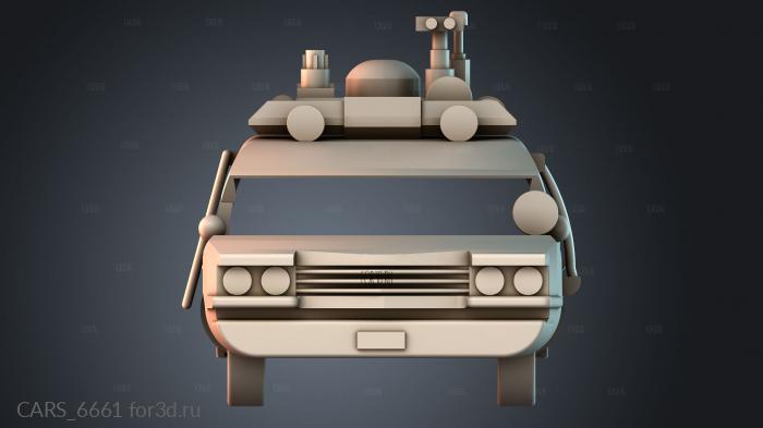 CARS_6661 stl model for CNC