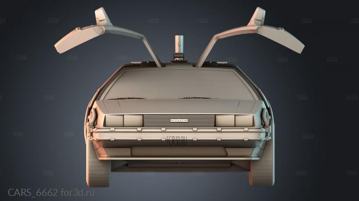 CARS_6662 stl model for CNC