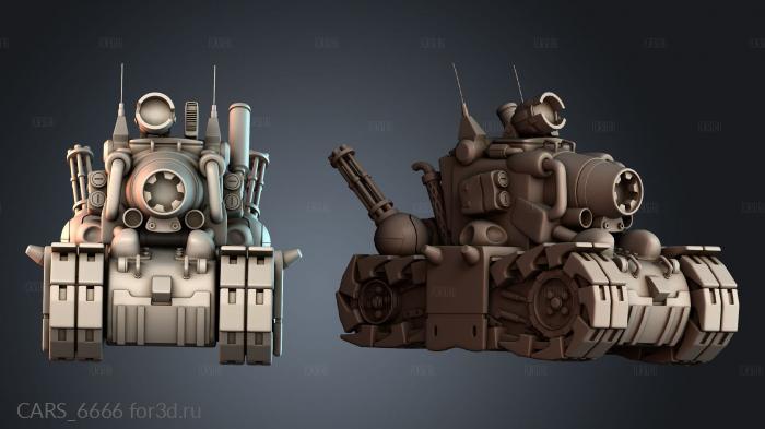 CARS_6666 stl model for CNC