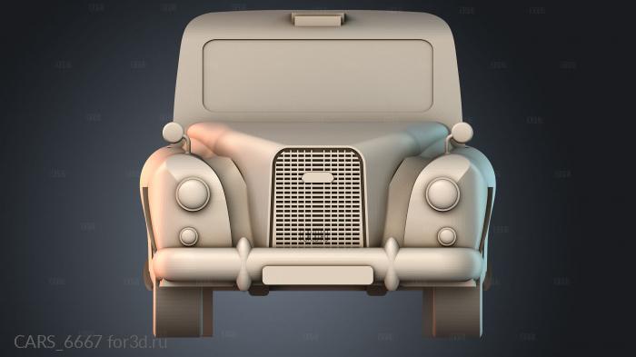 CARS_6667 stl model for CNC