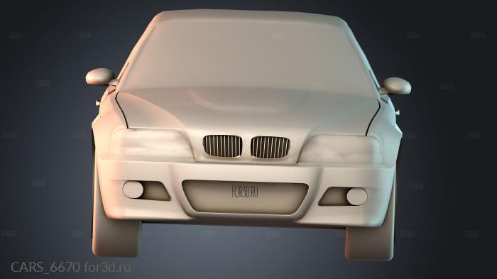 CARS_6670 stl model for CNC