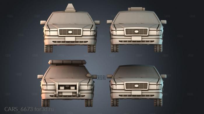 CARS_6673 stl model for CNC