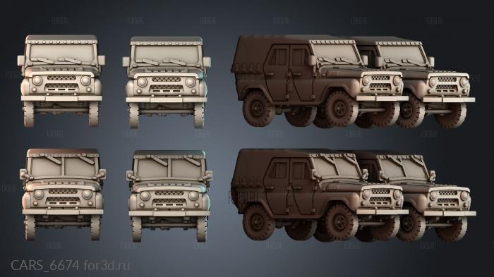 CARS_6674 stl model for CNC