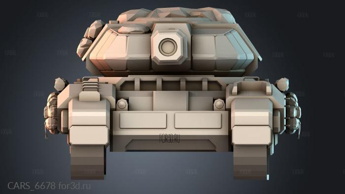 CARS_6678 stl model for CNC