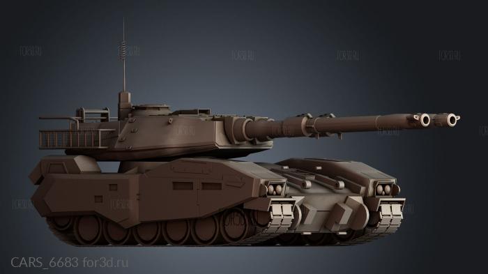 CARS_6683 stl model for CNC