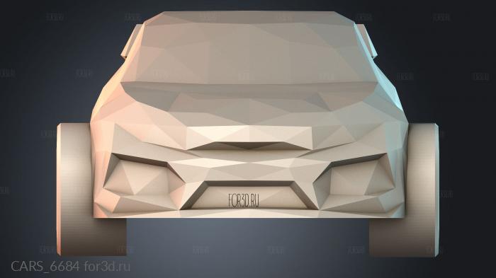 CARS_6684 stl model for CNC
