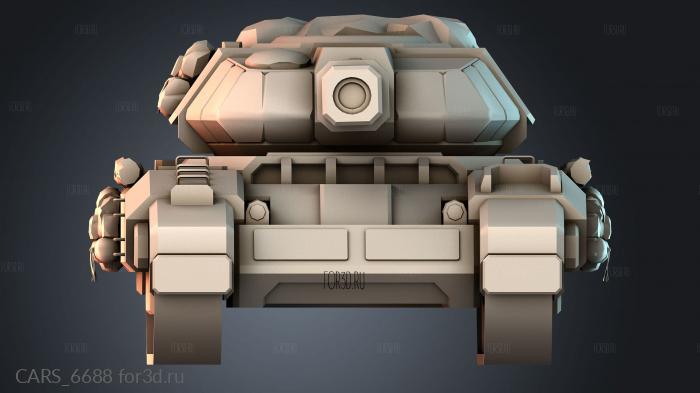 CARS_6688 stl model for CNC