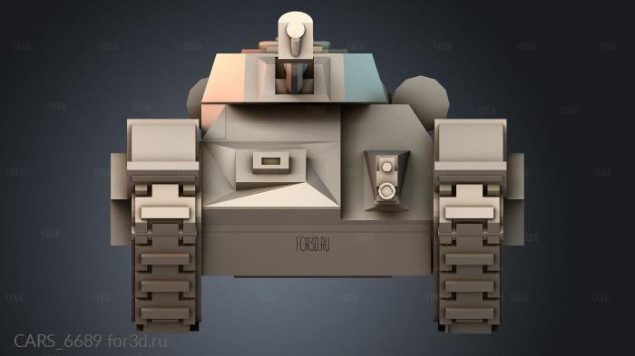CARS_6689 stl model for CNC