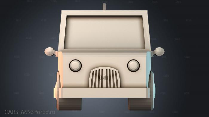 CARS_6693 stl model for CNC