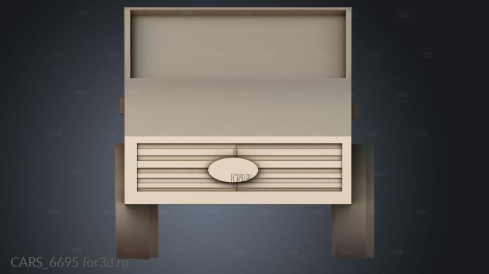CARS_6695 stl model for CNC