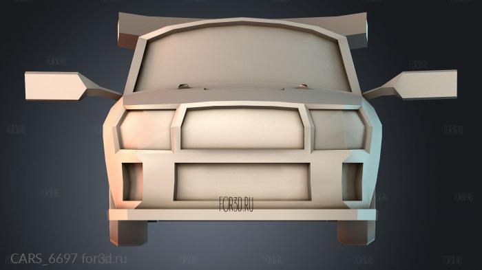 CARS_6697 stl model for CNC