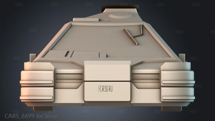CARS_6699 stl model for CNC