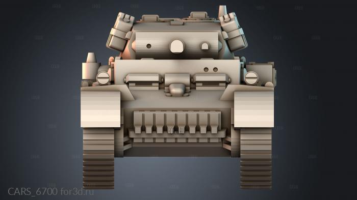 CARS_6700 stl model for CNC