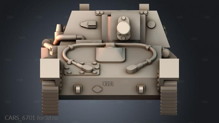 CARS_6701 stl model for CNC