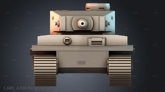 CARS_6703 stl model for CNC