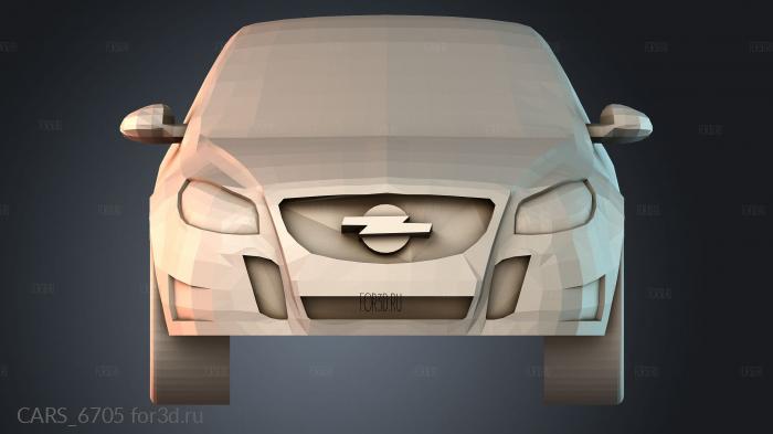 CARS_6705 stl model for CNC