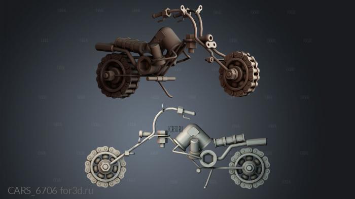 CARS_6706 stl model for CNC