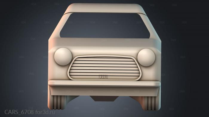 CARS_6708 stl model for CNC