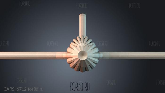 CARS_6712 stl model for CNC