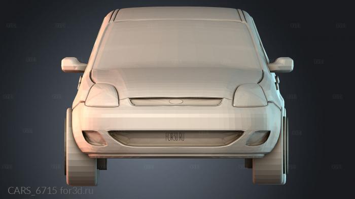 CARS_6715 stl model for CNC