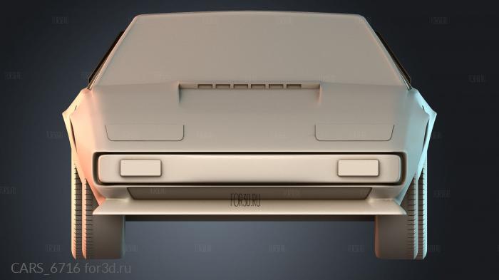 CARS_6716 stl model for CNC