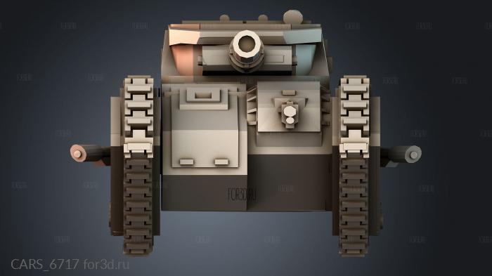 CARS_6717 3d stl модель для ЧПУ