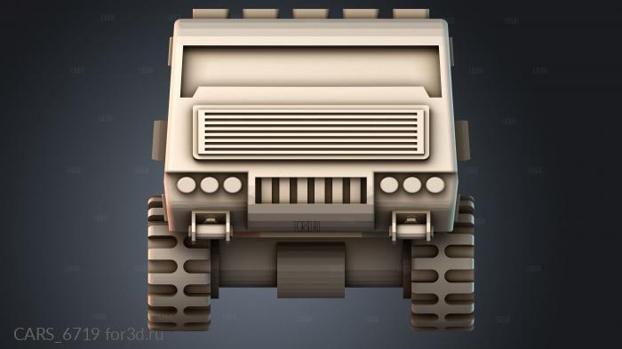 CARS_6719 3d stl модель для ЧПУ