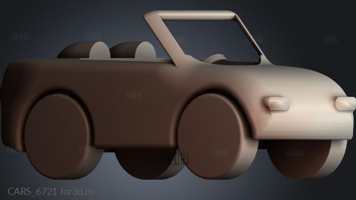 CARS_6721 3d stl модель для ЧПУ