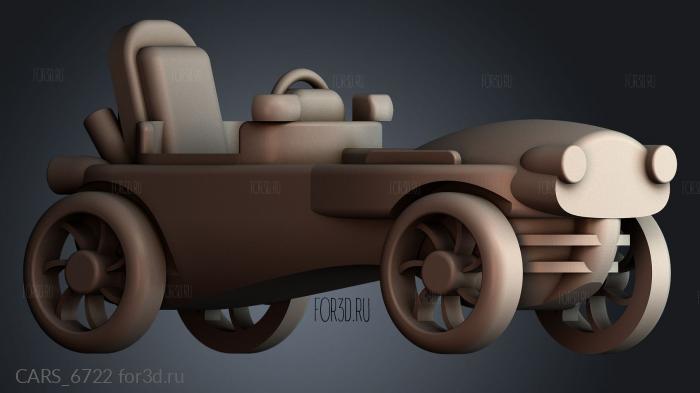 CARS_6722 3d stl модель для ЧПУ