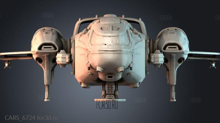 CARS_6724 3d stl модель для ЧПУ